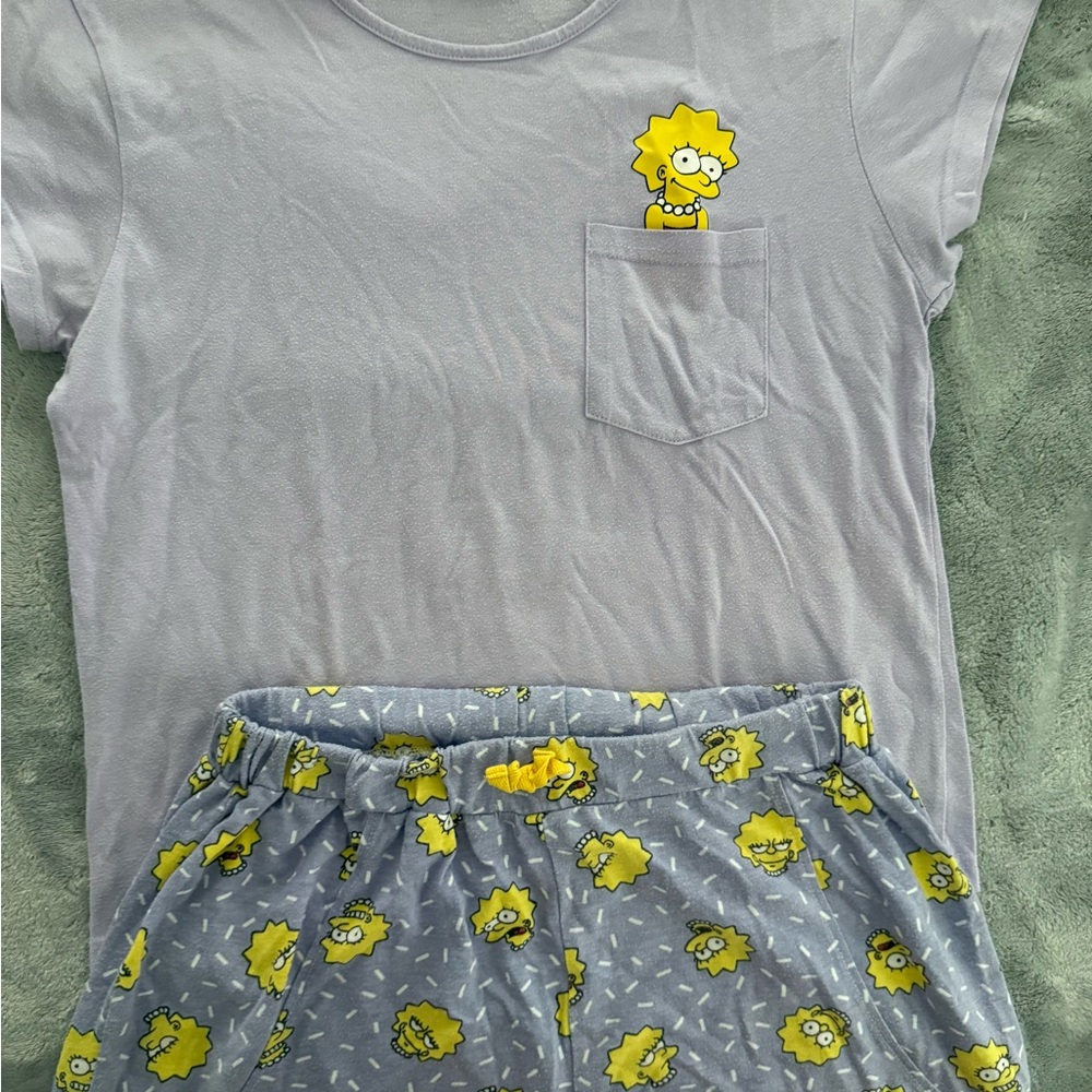 Purple Pajama Sets with Playful Design